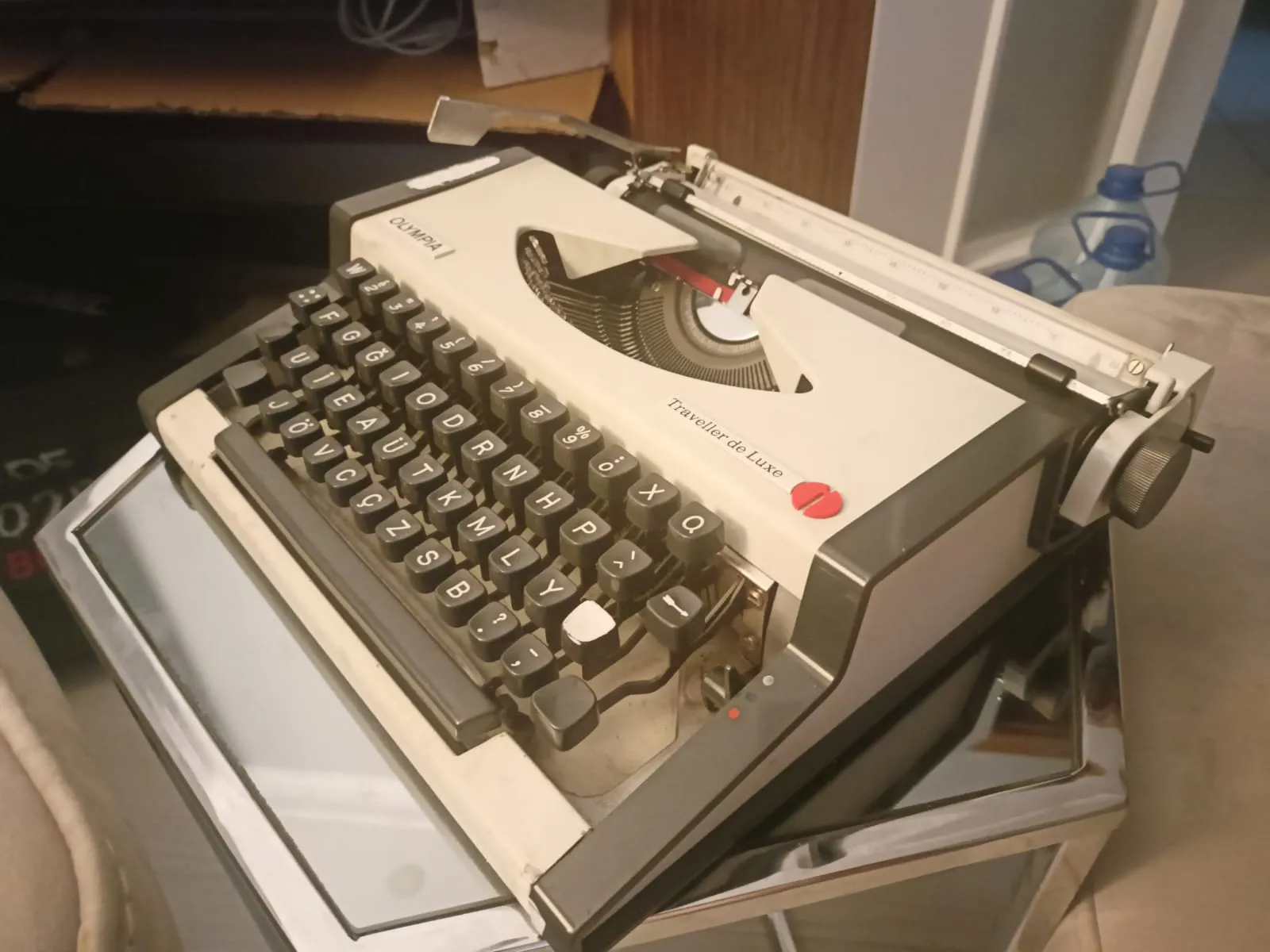 My typewriter, OLYMPIA Traveller de Luxe